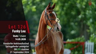 Auktionsfestival Lot 126 Funky Lou Stute v Foncetti vd Heffinck  Cayenne vd Heffinck [upl. by Maite]