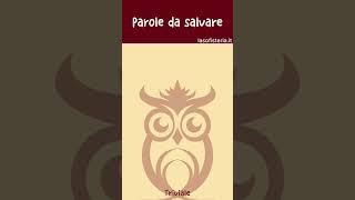 PAROLE DA SALVARE triviale [upl. by Aileahcim]