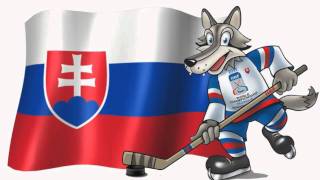 Gladiator  Slovensko hokejova republika  Official Anthem of Slovak Ice Hockey Team HQ [upl. by Uah]