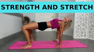 8Minute NoEquipment Full Body Workout for Strength and Mobility [upl. by Brandice]