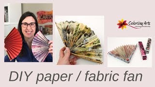 DIY fan with a fabric cover [upl. by Brause706]