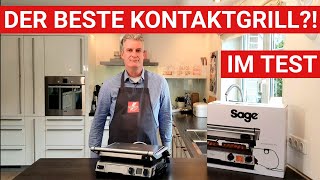 ♨️ GRILLBLITZ Sage SGR840 Smart Grill Pro BBQ Kontaktgrill Test Steak Burger Panini Pancake Gemüse [upl. by Yelsek]