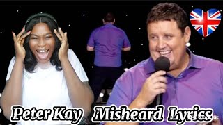 AFRICAN REACTS TO PETER KAY MISHEARD LYRICS  FIRST TIME REACTION [upl. by Dygert]