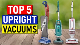 👉 Best Upright Vacuums 2023  Top 5 Vacuum Cleaner Review Watch this video before buying one [upl. by Frantz440]