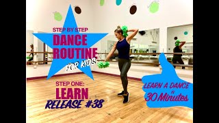 Ariana Grande  7 Rings Dance Tutorial  Easy Kids Choreography  MihranTV [upl. by Naihs76]