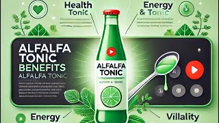 Alfalfa Tonic Homeopathic Medicine Alfalfa Benefits Alfalfa Tonic Review [upl. by Absalom]