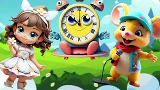 Hickory Dickory Dock clock  children songs  439  Coco Finger Rhymes [upl. by Leseil37]