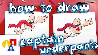 How To Draw Captain Underpants [upl. by Eanod673]