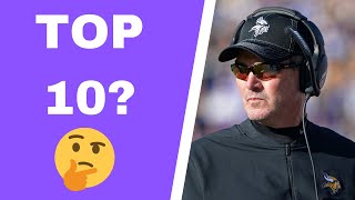 Mike Zimmer Top 10 NFL head coach [upl. by Esyak313]