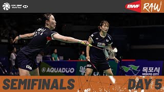 Korea Open 2024  Day 5  Court 2  Semifinals [upl. by Bridgette]