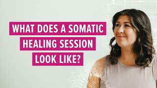 What does a somatic healing session look like healingtrauma nervoussystem somatic [upl. by Kroll]