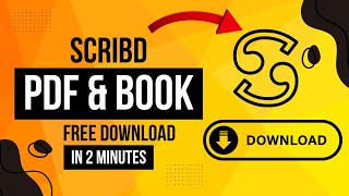 How To Download Scribd PDFs Free  Scribd PDFs And Books Unlimited Free Download Working 100 [upl. by Lednyc]