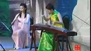 箏與簫 Chinese GuZheng amp Hsiao  望月 Watching the moon [upl. by Ferrel]