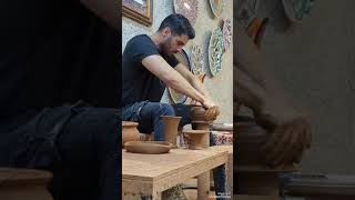 Master artisan of pottery in Capadocia Aldag seramik [upl. by Niamart]