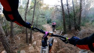 2º día en Calpe de lo más potente de la zona  Enduro cañero [upl. by Averill49]