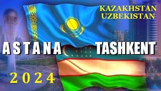 АСТАНА  ТАШКЕНТ СРАВНИВАЕМ KZ  UZ [upl. by Iphagenia]