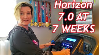 Horizon 70 AT treadmill  Review after 7 weeks of use [upl. by Linneman]