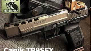 Canik TP9SFX Optic Ready 9mm Pistol [upl. by Tychonn]