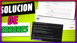 Solución de Errores Comunes Formulario de Afiliado de TWITCH  ALETZ84 [upl. by Yvel]