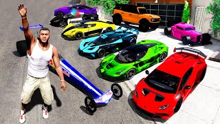 Collecting QUINTILLIONAIRE SUPER CARS in GTA 5 [upl. by Ahsein]