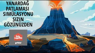 Yanardağ Patlaması Simülasyonu I Sizin Gözünüzden [upl. by Iaw]