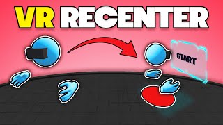 How To Recenter in VR  Unity Tutorial [upl. by Esra]