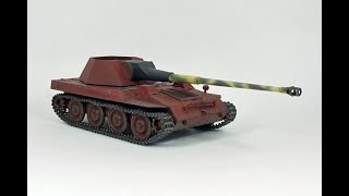 KruppSteyr Waffenträger 135 Trumpeter  противотанковое орудие масштабная модель обзор  Model [upl. by Yeleak843]