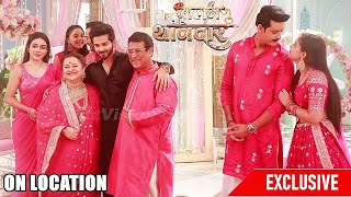 Mera Balam Thanedaar Family Photo Time Par Veer Ne Apne Aap Ko Family Se Durr Rakha  ON LOCATION [upl. by Camille]