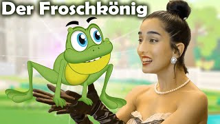 Der Froschkönig  Original Märchen der Gebrüder Grimm  Animation [upl. by Ailliw]