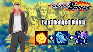 Top 3 best Range builds in Shinobi Striker [upl. by Fisken]