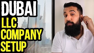 How to Setup LLC Company in Dubai amp Costs  Urdu Hindi Punjabi [upl. by Bella]