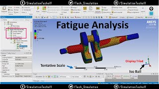 Fatigue Analysis in Ansys Workbench  Lesson 36  Ansys Tutorial [upl. by Cressi]