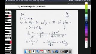 Esercizi Svolti sulla DENSITA  Grandezze Fisiche  Massa  Volume  Litri  Fisica a Distanza [upl. by Anined]