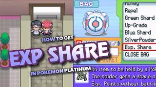 How to Get EXP Share in Pokemon Platinum [upl. by Yllet55]