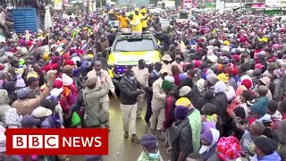 Kenya prepares for hotly contested presidential election  BBC News [upl. by Tito]