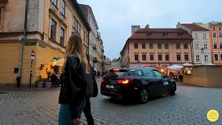 Walking  KRAKOW  Poland 2023  4K Walking Tour Krakow Oldtown  Virtual Walk Cracow [upl. by Anyaled]