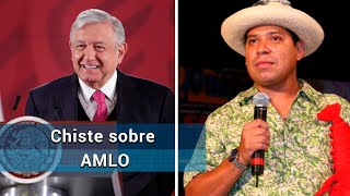 quotEl Costeñoquot hace chiste sobre AMLO recibe amenazas y responde [upl. by Neala984]