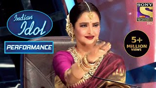 Rekha जी ने की quotLambi Judaiquot की ख़ास फरमाइश  Indian Idol Season 12 [upl. by Sonny]