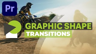 Create TRANSITIONS with shapes  Premiere Pro tutorial [upl. by Cathey473]