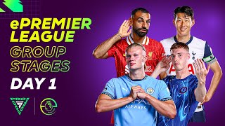 ePremier League Finals Group Stages  Day 1 [upl. by Esirehs]