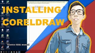 Install CorelDraw X7 di Windows 10 [upl. by Cir]