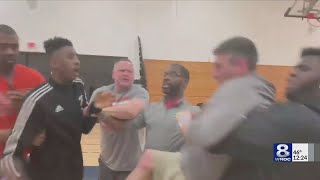 Team with East High basketball players involved in fight on court [upl. by Angus]