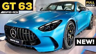 2024 MERCEDES AMG GT 63 NEW V8 Coupe PREMIERE Full InDepth Review Exterior Interior [upl. by Ardnic]