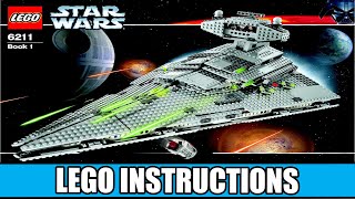 LEGO 6211 Instructions  Episode IV  Imperial Star Destroyer  Star Wars [upl. by Arvin]