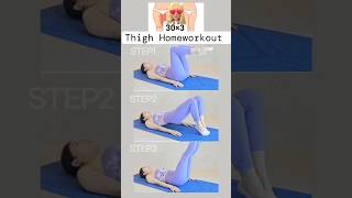 Thigh homework sports workoutleggings yogaexercise motivation exercisevideo yogaposes [upl. by Ayrad]