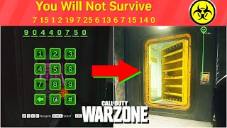 WARZONE HOW TO UNLOCK SECRET BUNKER IN REBIRTH REINFORCED Warzone Easter Egg [upl. by Aelanna]