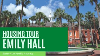 Stetson University Housing Tour Emily Hall 2020 [upl. by Ailices]