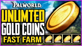 Palworld FASTEST WAY TO MAKE MONEY  Unlimited Gold Coins Farm [upl. by Lillith]