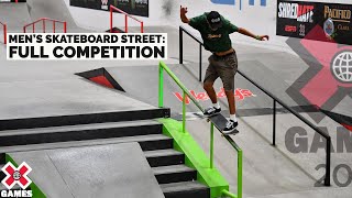 Men’s Skateboard Street FULL COMPETITION  X Games 2021 [upl. by Galatia886]