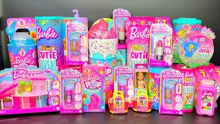 ASMR Barbie CUTIE REVEAL Dolls OVER 100 SURPRISES‼️ Oddly Satisfying Unboxing Toys  No Talking [upl. by Merc919]